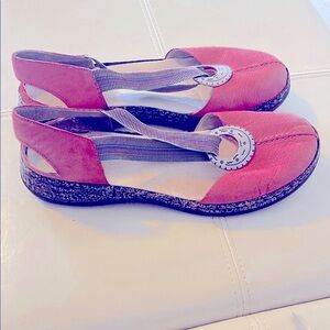 Rieker Deep Rose Sandals Size EU 40 US 8.5 - 9